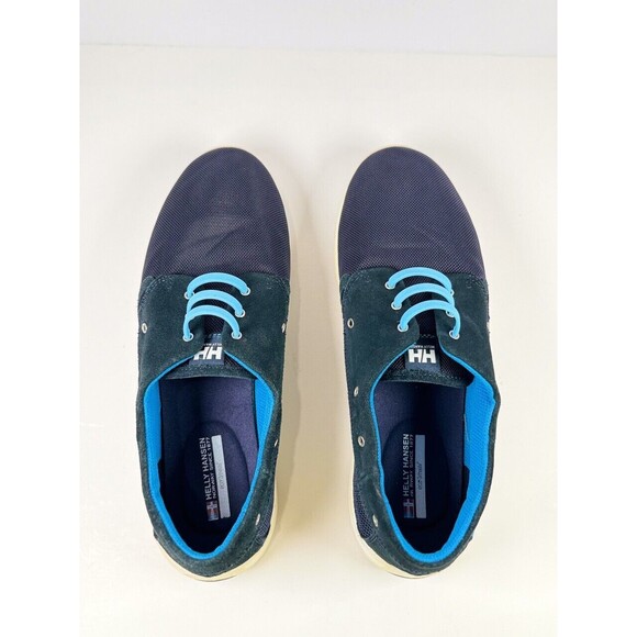 Helly Hansen Lillesand Mens Shoes Blue Boat Shoe Loafer Casual Outdoor US 11.5 - Picture 8 of 9